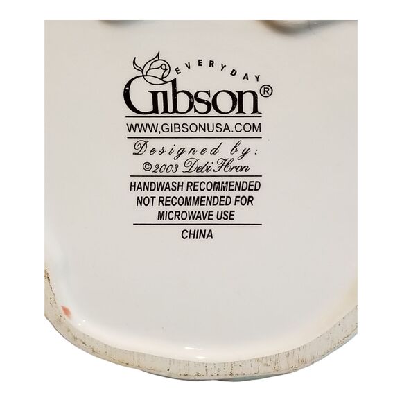 Vintage Gibson 2003 Christmas Santa & Friends Cookie Jar Holiday Decor Red Birds - Picture 9 of 10